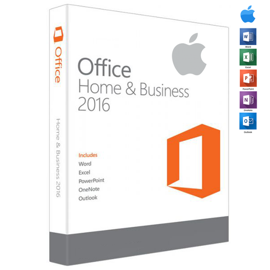 Microsoft Office 2016 Home and Business MacOS Product License Key