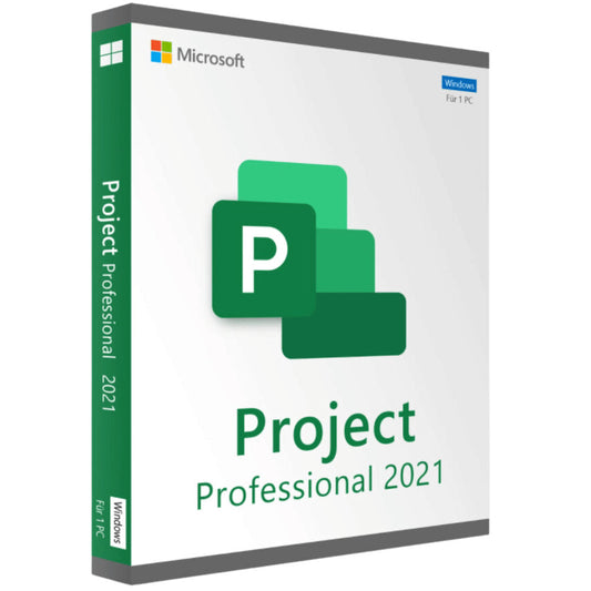 Microsoft Project 2021 Professional Product License Key