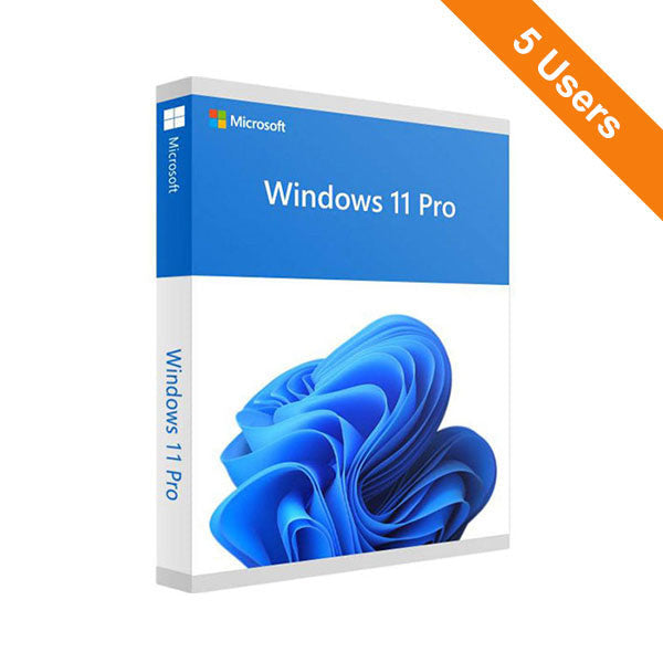 Microsoft Windows 11 Professional 5PC Users